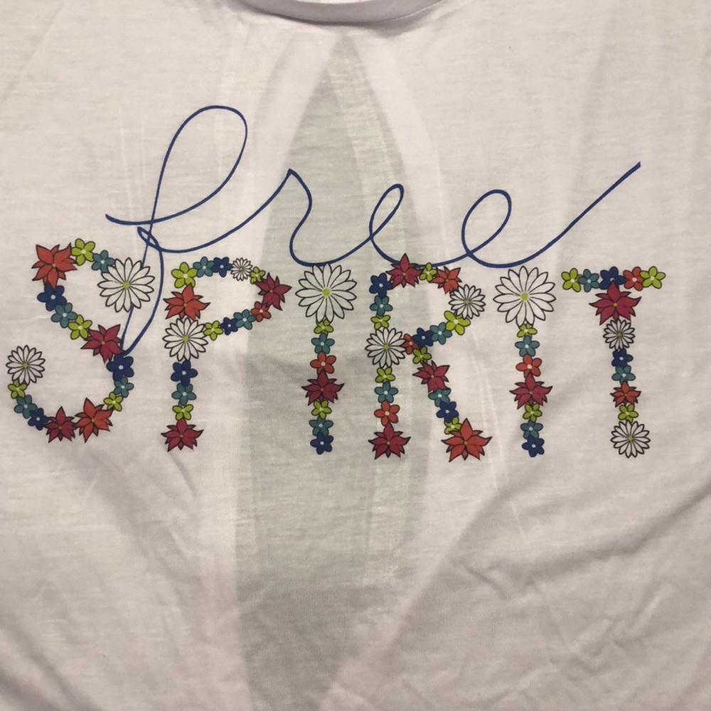 “Free Spirit” Tee with open back